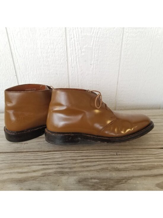 VTG Bostonian Classics Mens Calfskin Leather Silhouette Chukka Boot 11 26222 USA main image 4